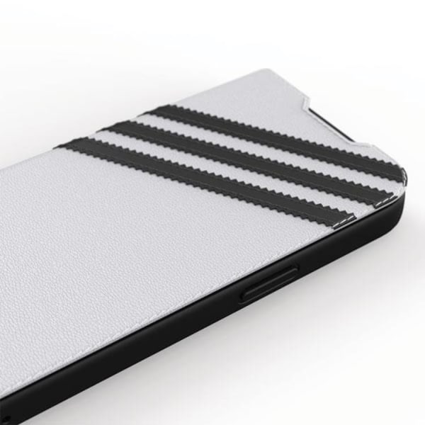 Adidas iPhone 13 Plånboksfodral OR PU - Hvid/Sort