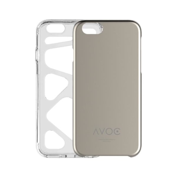 Avoc Solid Shell Combo Skal till Apple iPhone 6 / 6S  (Gold)