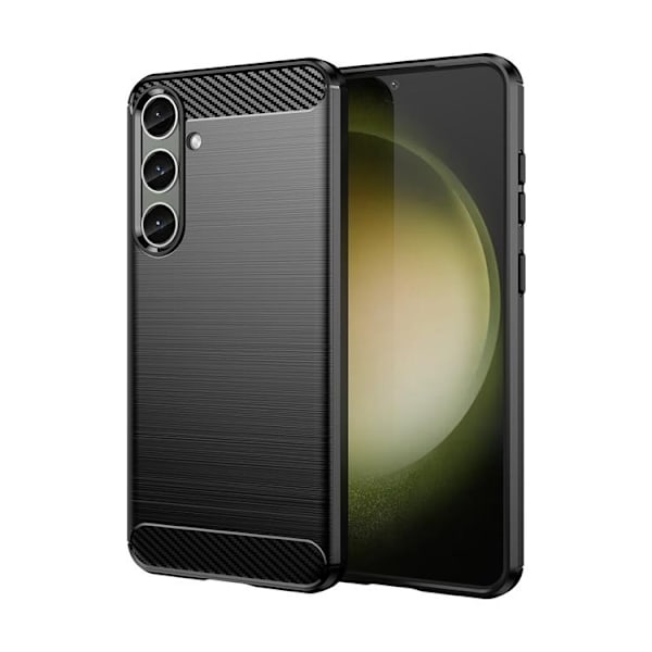 Galaxy S24 Plus Mobilskal Carbon - Svart Svart
