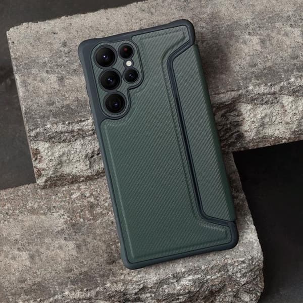 Xiaomi Redmi Note 13 Pro 4G -lompakkokotelo Razor - Vihreä Grön