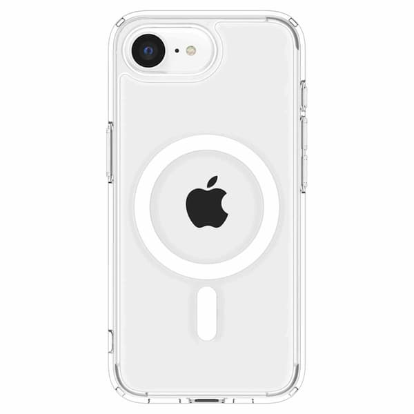 Spigen telefontaske til iPhone 16e Magsafe Ultra Hybrid - Hvid Transparent