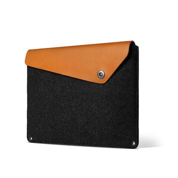 Mujjo Sleeve 12'' - Premium cover til MacBook med detaljer om ä