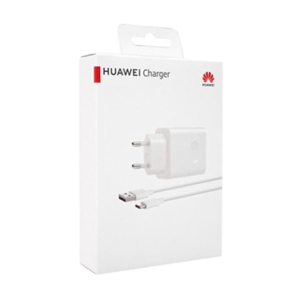 Huawei CP404 Vægoplader + USB-C kabel 22,5W - Hvid