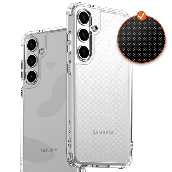 Araree Telefontaske til Galaxy S24 Flexield - Gennemsigtig