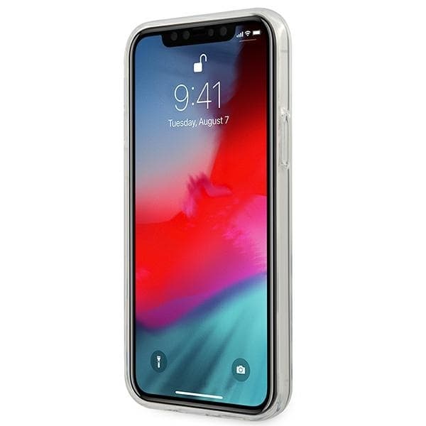 AMG Mobilskal till iPhone 12/12 Pro Electroplate - Svart/Vit