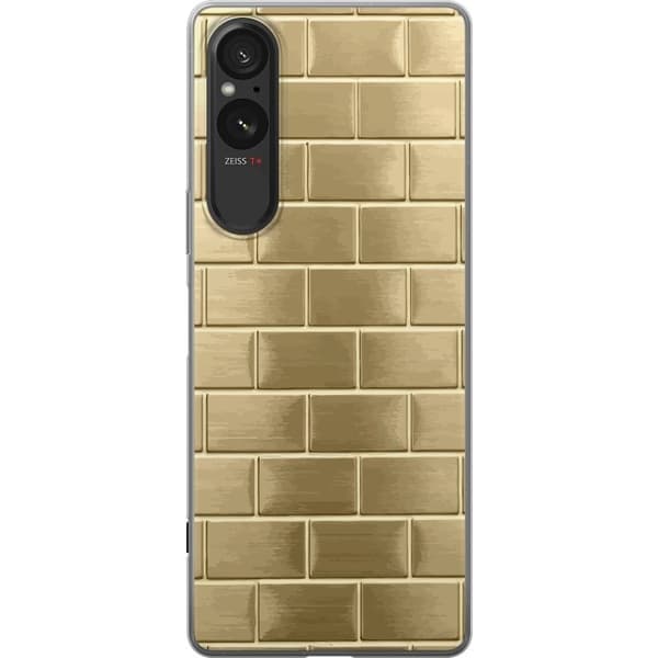 Mobilskal till Sony Xperia 10 VI med Gyllene Murstenar