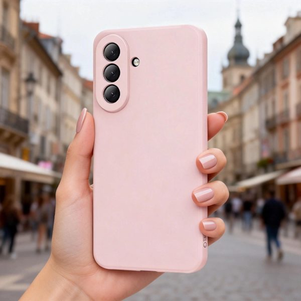 Tech-Protect Mobilskal För Galaxy A57 5G Icon - Rosa Rosa