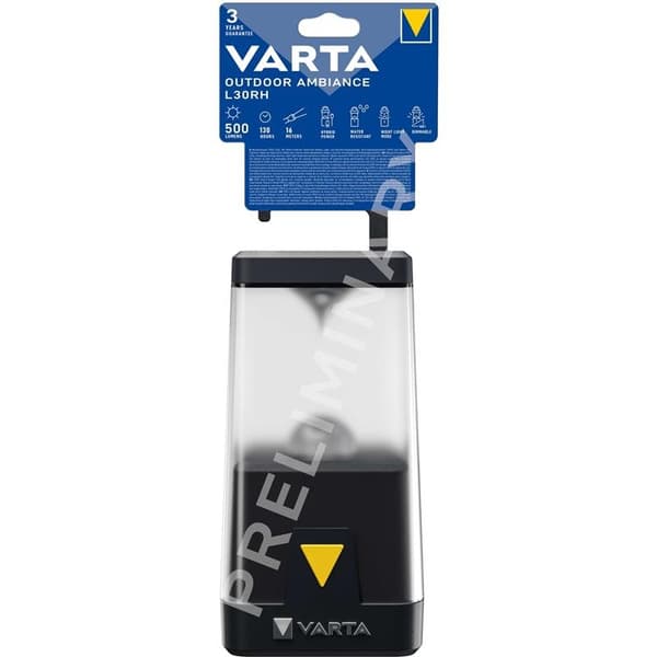 Varta Outdoor Ambiance L30RH Lantern Campinglykta