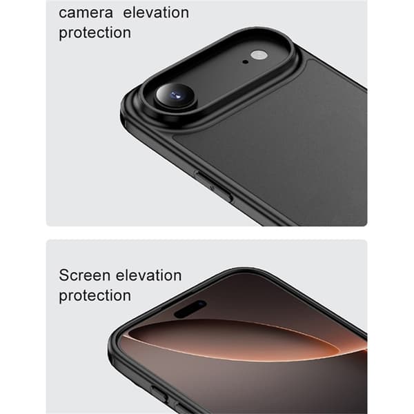 Mobilskal till iPhone Air Airbag Anti Drop TPU Matte - Grå Grå