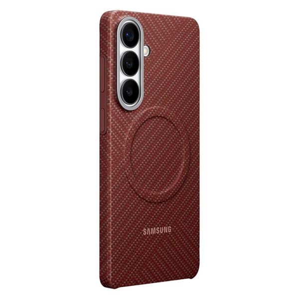 Samsung Mobilskal För Galaxy S26 Plus MagSafe Carbon Magnet - Röd