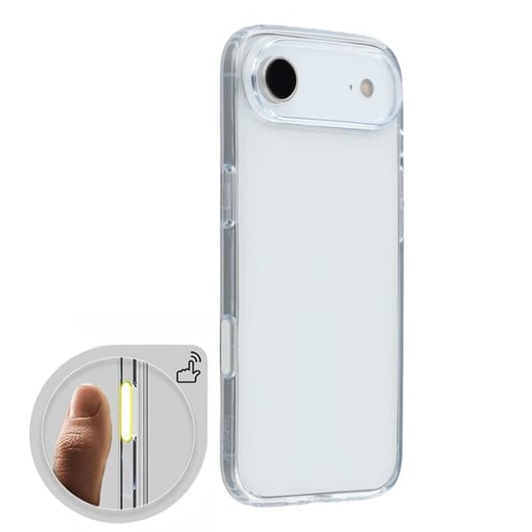 X-LEVEL Mobilskal till iPhone Air TPU + PC Klar Bakre Skydd Transparent