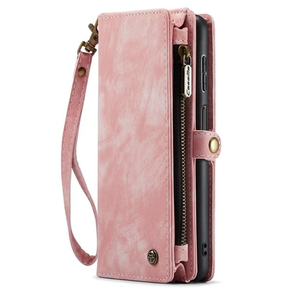 CASEME 008 Mobilskal för Samsung Galaxy A34 5G - Rosa KonstLäder