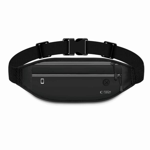 Tech-Protect M7 Universal Sport Midjeväska - Svart Svart