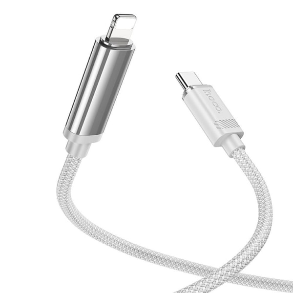 Hoco Kabel USB-C Till Lightning 1.2m - Vit