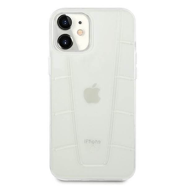 Mercedes Case skal iPhone 12 mini 5,4" Transparent Line clear