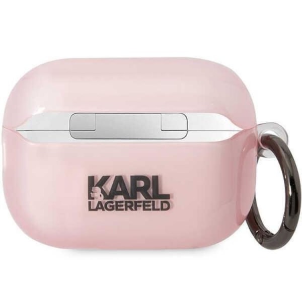 Karl Lagerfeld Airpods Pro 2 Skal Ikonik Choupette - Rosa