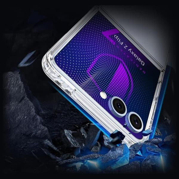3MK Mobilskal till Galaxy Z Flip 7 Armor - Transparent Transparent