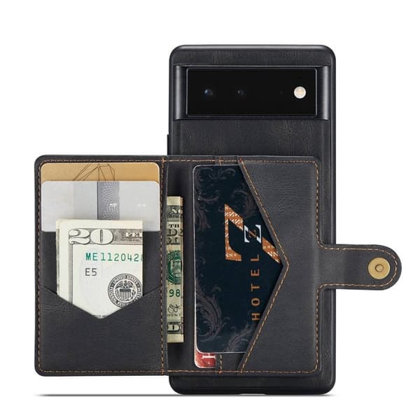 JEEHOOD Detachable Mobilskal Google Pixel 7 5G - Svart