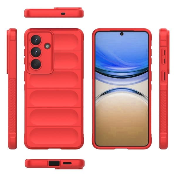 WANLONFENG Mobilskal för Samsung Galaxy S26 Plus TPU Anti Slip - Röd