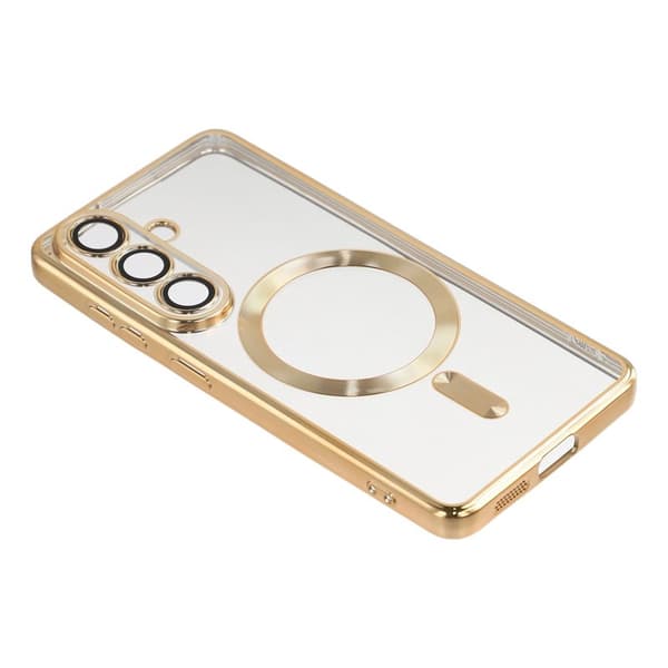 X-Level Mobilskal för Samsung Galaxy S26 Plus Magnetiskt TPU Transparent - Guld
