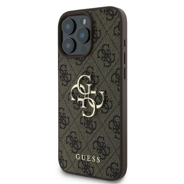 Guess Mobilskal till iPhone 16 Pro 4G Big Logo - Brun Brun
