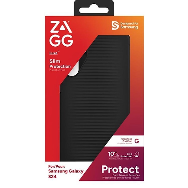 ZAGG Galaxy S24 Plus Mobilskal Luxe - Svart