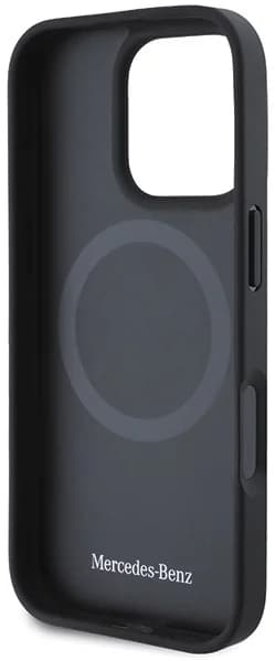 Mercedes telefontaske til iPhone 16 Pro Max MagSafe Træimitation Blå