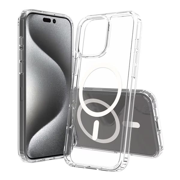 Mobilskal till iPhone 16 Pro MagSafe Anti Shock 1.5 mm - Transparent Transparent