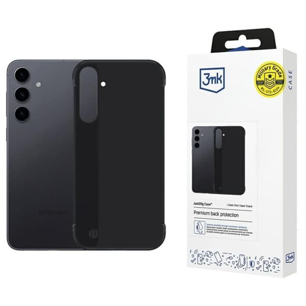 3MK Mobilskal till Galaxy S24 Plus Matt Just20g - Svart Black