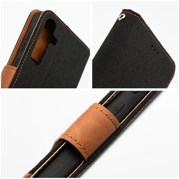 Xiaomi Redmi Note 14 Pro 4G Plånboksfodral Jeans - Svart Svart