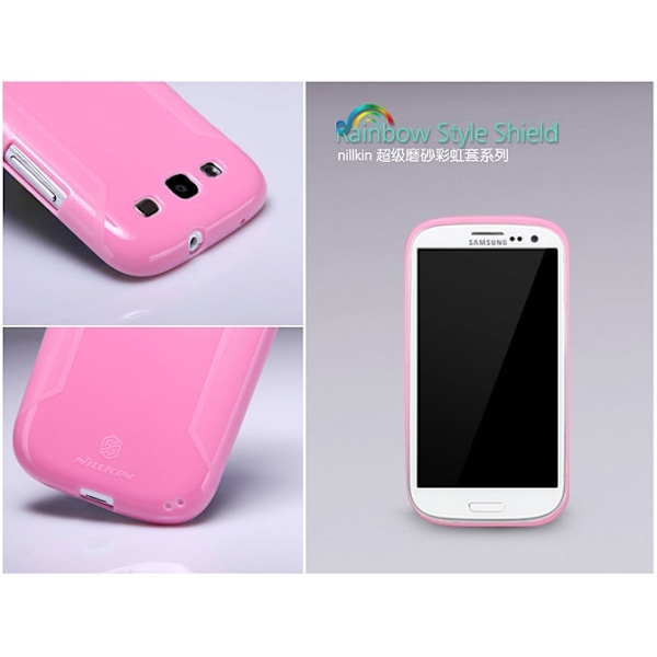 Nillkin FlexiCase Skal till Samsung Galaxy S3 i9300  (Rosa) Rosa