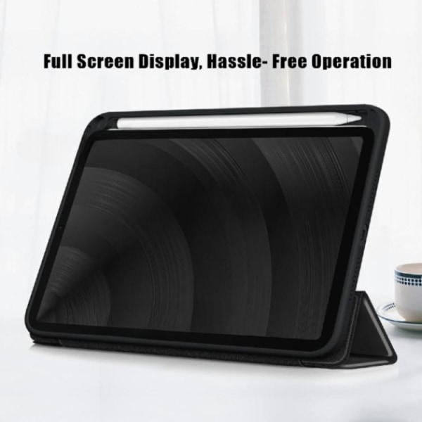 iPad mini 6 (2021) Fodral Tri-Fold PU Läder - Svart