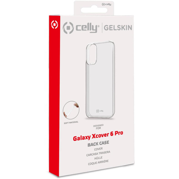 CELLY Galaxy Xcover6 Pro Shell Gelskin TPU - Gennemsigtig