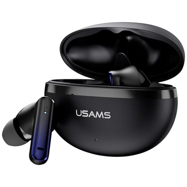 USAMS TWS In-Ear Hörlurar Bluetooth ANC ENC Echo E02 - Svart Svart