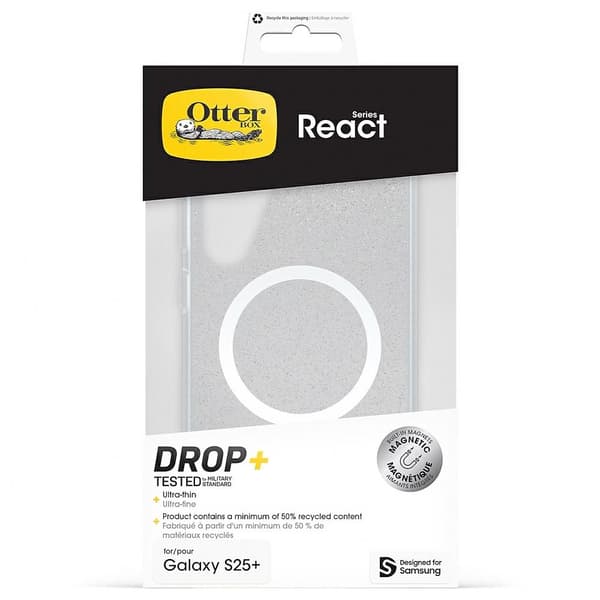 Mobilskal till Samsung Galaxy S25 Plus MagSafe Otterbox React - Stardust
