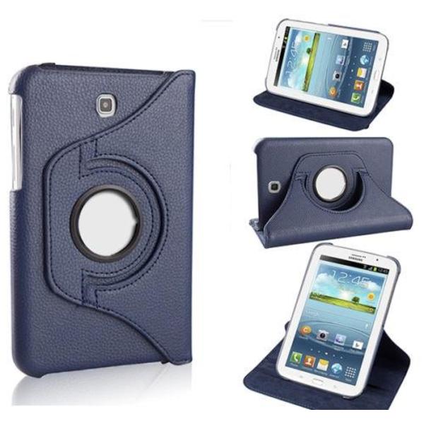 Rotating Armor Case til Samsung Galaxy Tab 3 7.0 P3200 - (Mö Blue