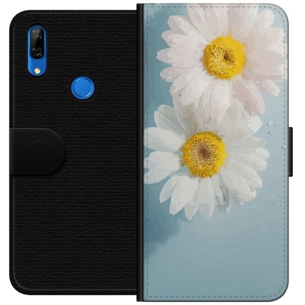 Pung Taske til Huawei P Smart Z med sommerblomster