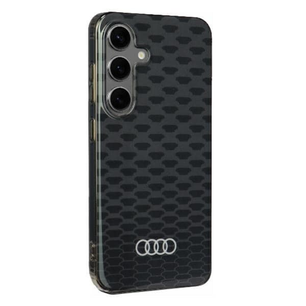 Audi telefontaske til Galaxy S24 Magsafe Sømmønster - Sort Svart