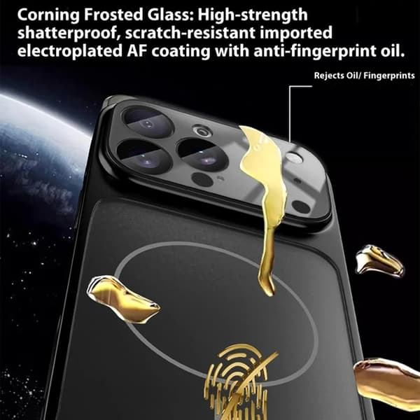 Mobilskal till iPhone 16 Pro Max med iPhone 17 Pro Max Utseende - Guld Guld