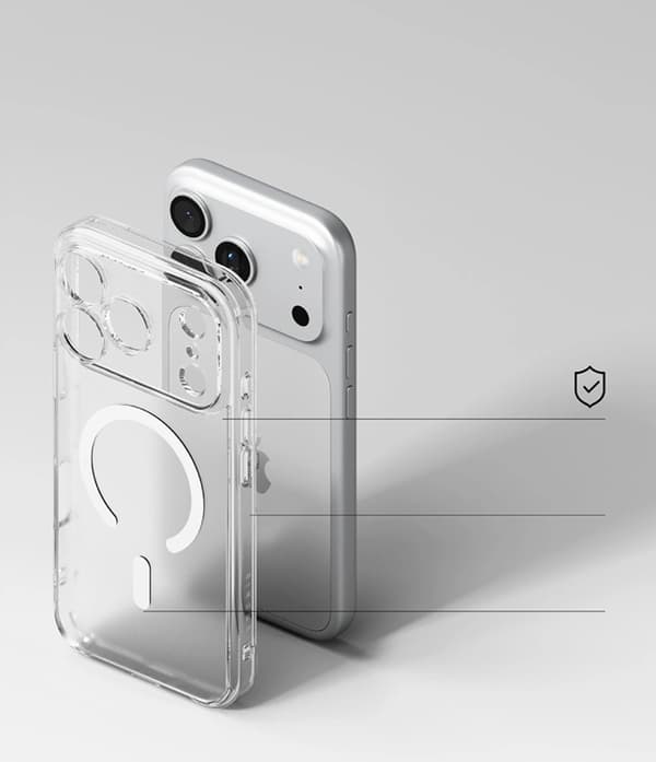 Ringke Mobilskal För iPhone 18 Pro Magsafe Magnetic Fusion - Matte Clear