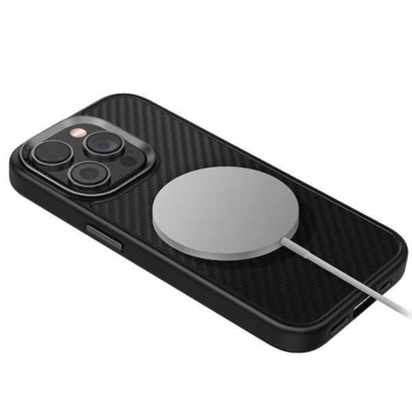 UNIQ iPhone 15 Pro Max Mobilskal Magsafe Keva - Svart