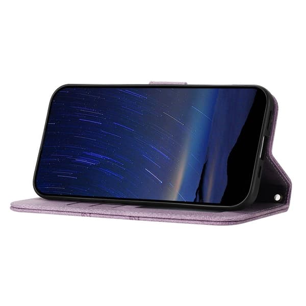 Plånboksfodral för Samsung Galaxy S26 Plus Konstläder - Lila