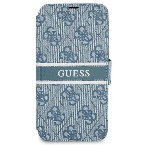 Guess 4G Stripe Cover til iPhone 13 mini - Blå Blue