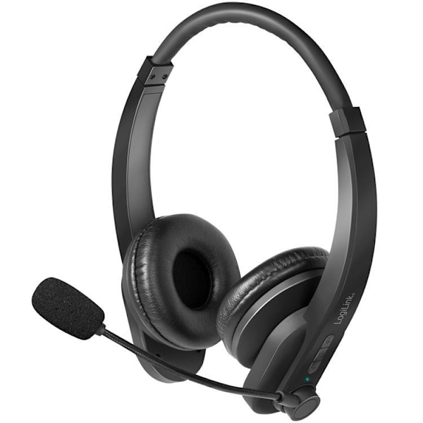 LOGILINK Bluetooth-headset Stereo Mikrofoner Svart