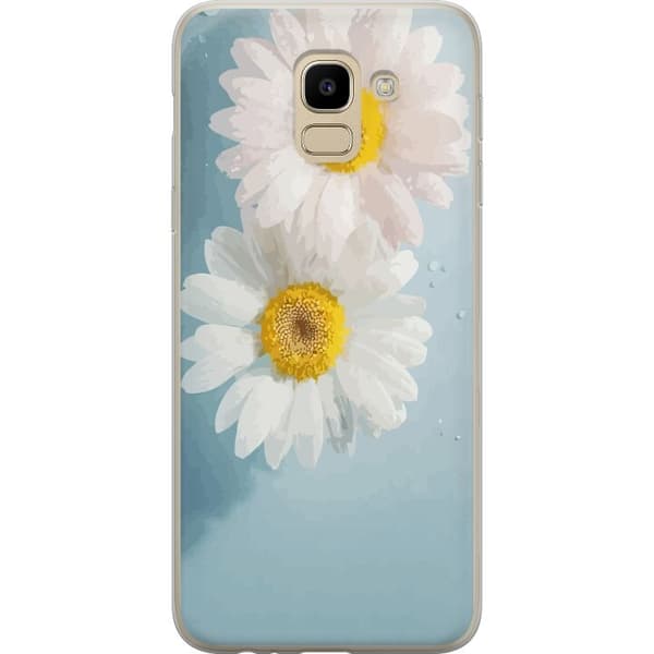 Mobilskal till Samsung Galaxy J6 med Sommarblommor