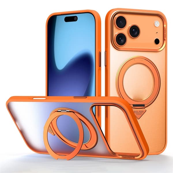 SULADA Mobilskal till iPhone 17 Pro Max MagSafe Anti-Fingerprints Orange