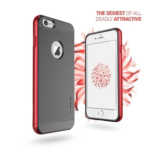 Holdbart Verus Iron Shield Aluminium Metal Rammecover til Apple iPhone 6 (S) Plus (Guld) Guld