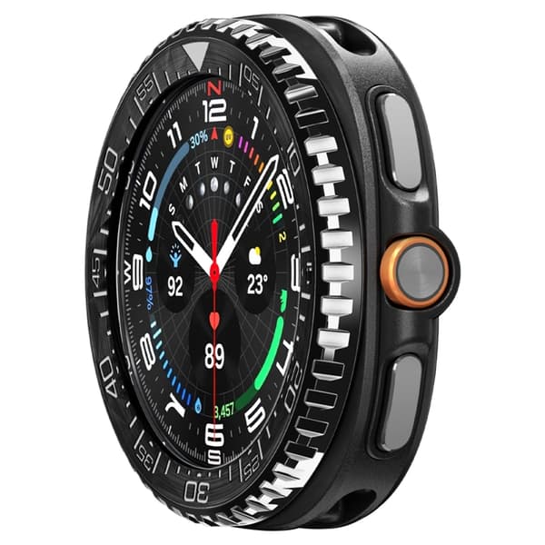 Spigen Galaxy Watch 8 Classic (46mm) Etui Bezel Tune Pro - Sort Svart