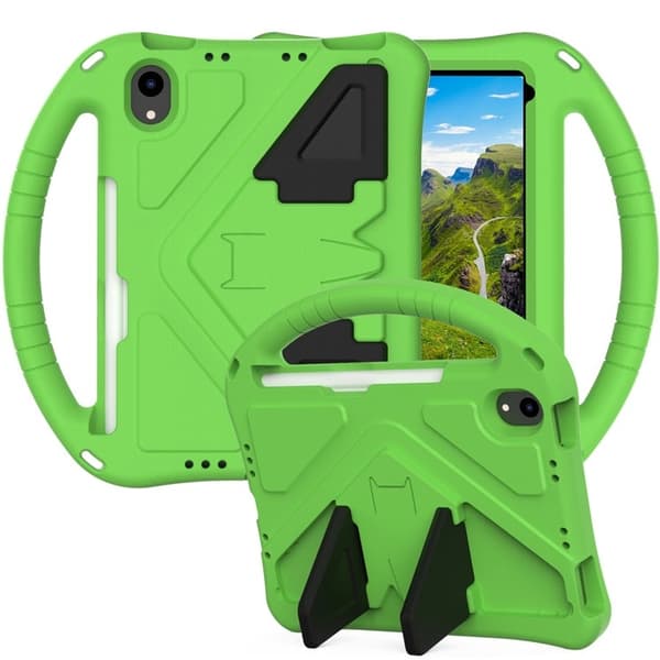 iPad mini (2024/2021) Skal EVA Kickstand - Grön Grön