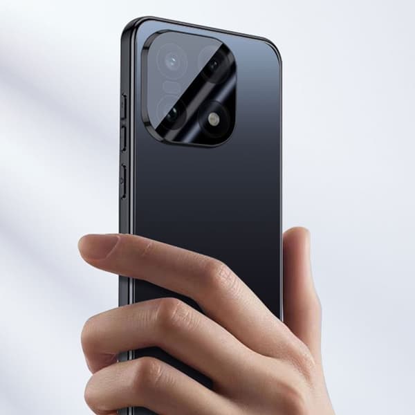 Mobilskal till OnePlus 15 Acrylic + TPU Metal Anti-Scratch - Vit Vit